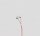 LED 0402 rot bedrahtet - 10er Pack (Kupferlackdraht 0,08mm, farblich markiert)