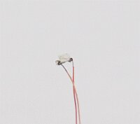 LED 0402 kaltweiss bedrahtet - 10er Pack (Kupferlackdraht...